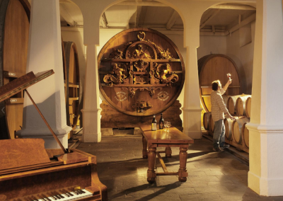 Dégustations de vins du Lavaux à Epesses dans le caveau du Clos de la République au Domaine de Patrick Fonjallaz